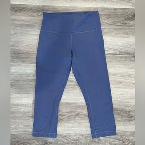 Lululemon Wunder Train High Rise Crop 21”
